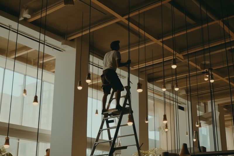 Cabinet Lights Installation