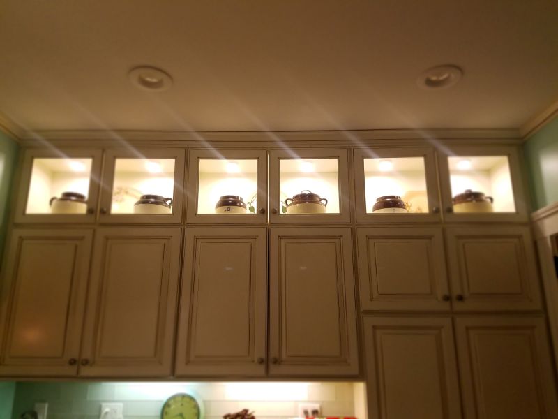 Completed Cabinet Lighting Projects