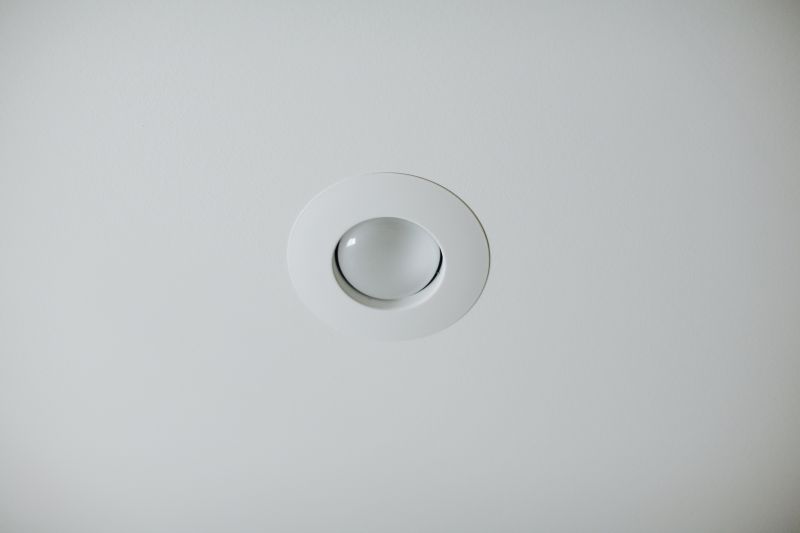 Close-up of Recessed Lighting