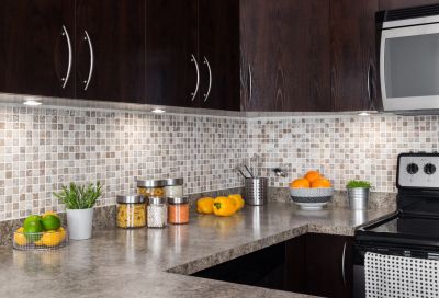 Improve Visibility with Cabinet Lighting!